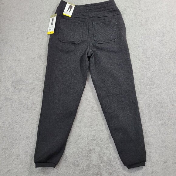 NEW Mondetta Women's S Heathered  Black Fleece Jogger Sweatpants  H752 - Picture 3 of 7